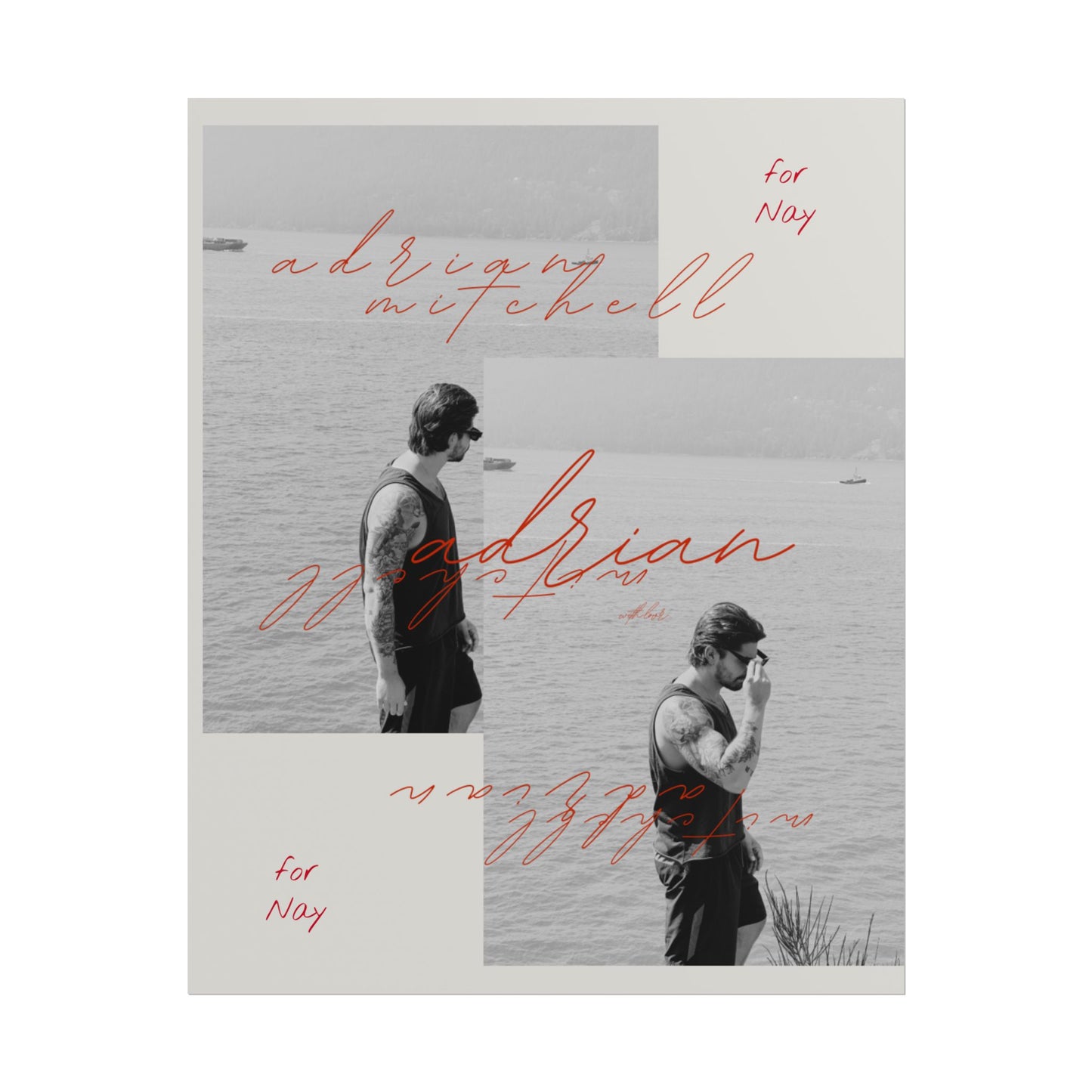 for Nay limited ed. adrian poster 🖤