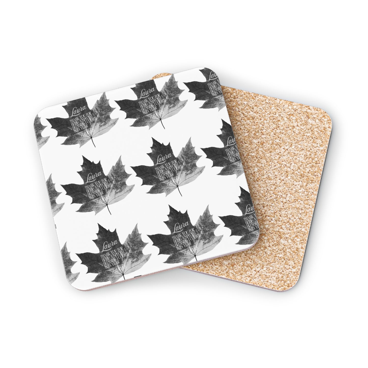 hot chocolate coaster 🍁☕️