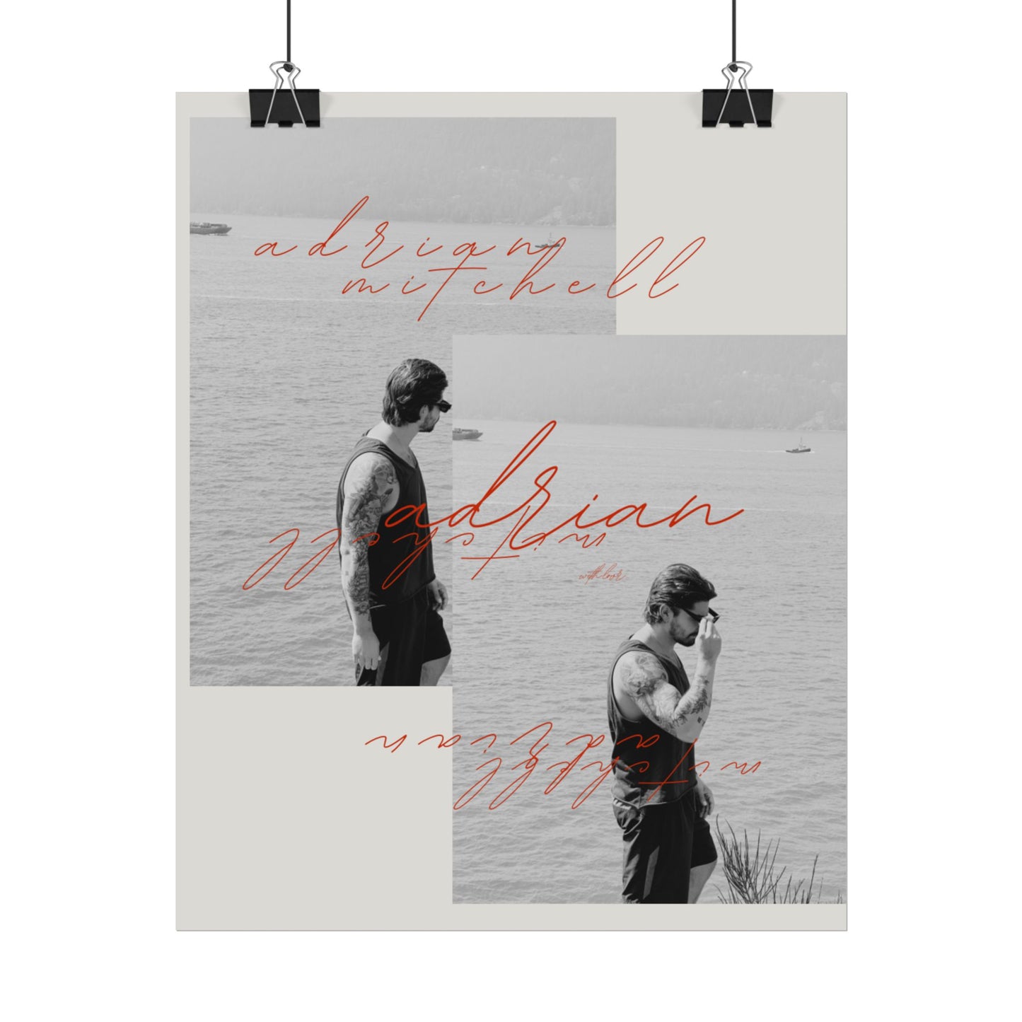 limited ed. adrian poster 🖤