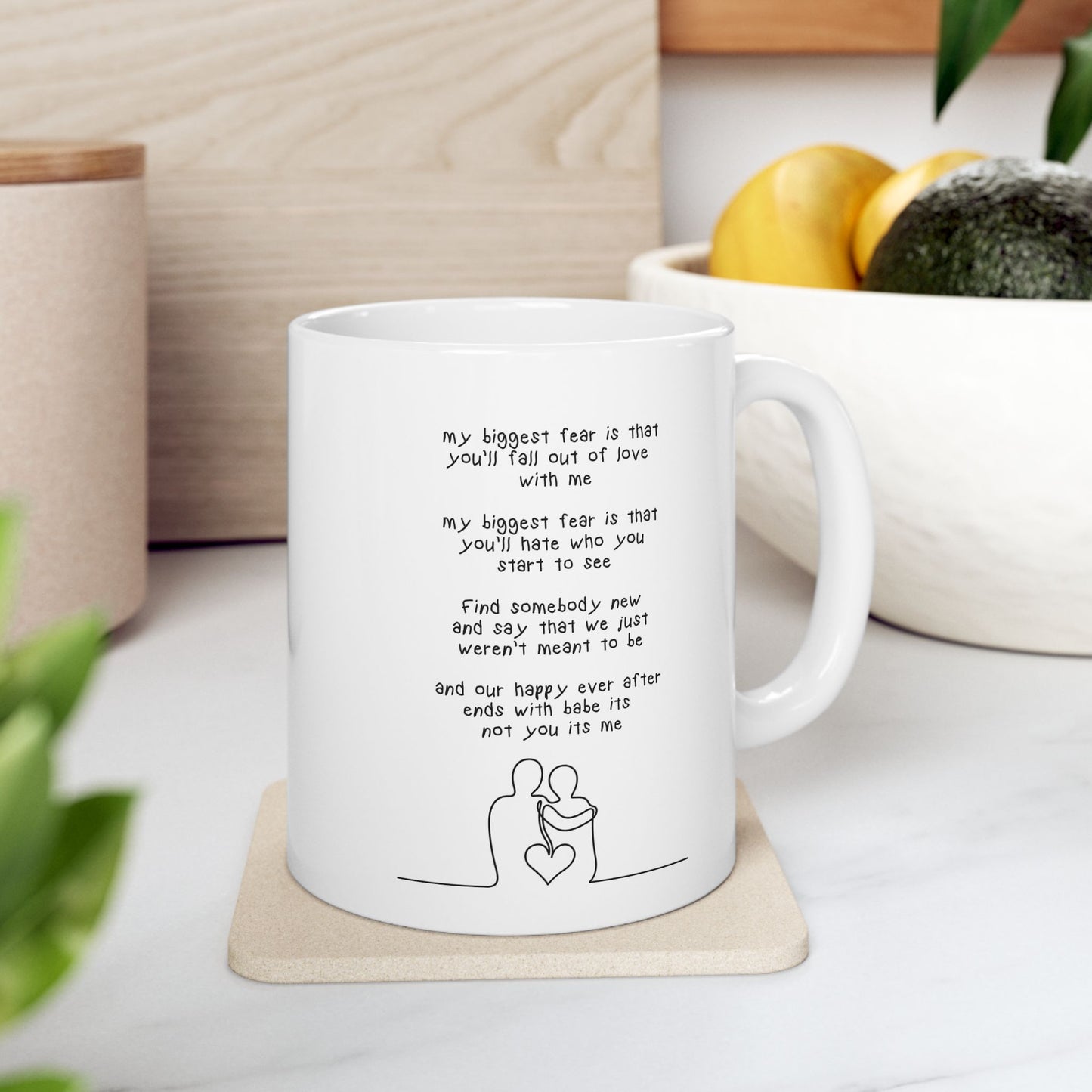 my biggest fear mug