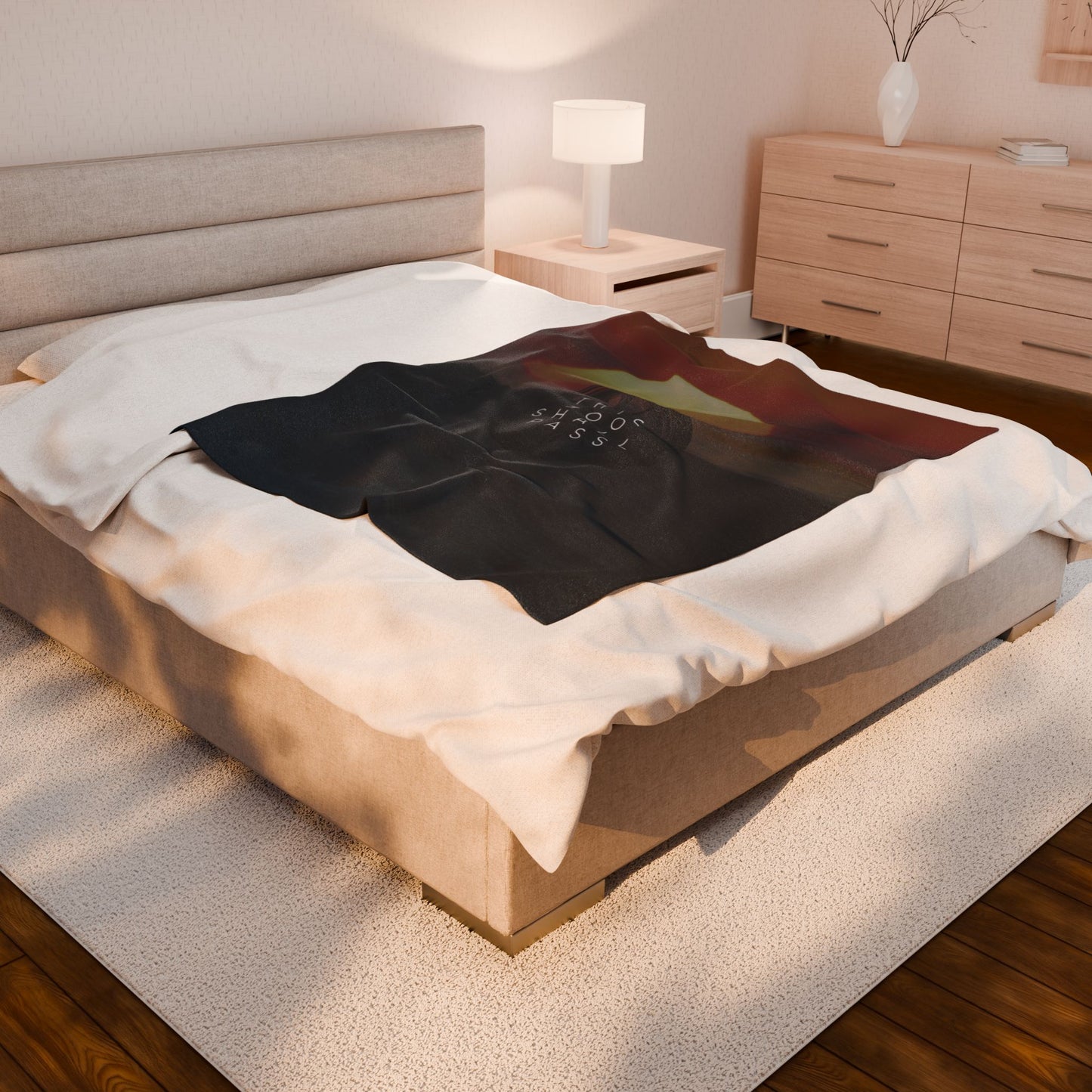this too shall pass ⏱️🖤 Plush Blanket