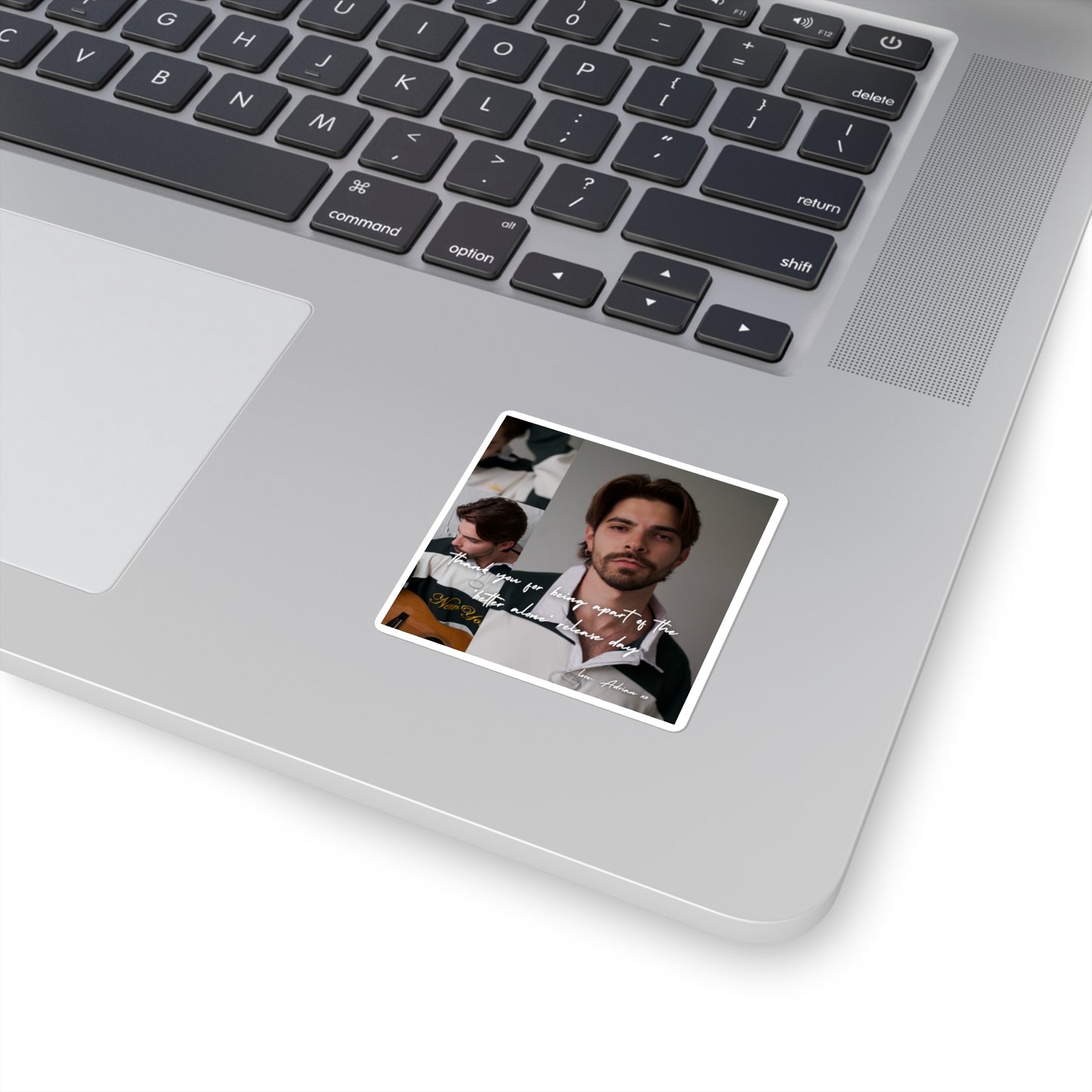 limited edition. better alone merch sticker.