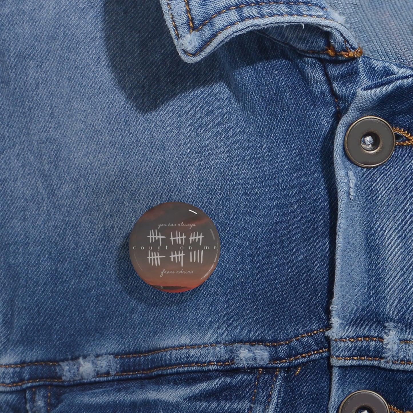 SPECIAL EDITION. “COUNT ON ME” FAN PIN 🖤