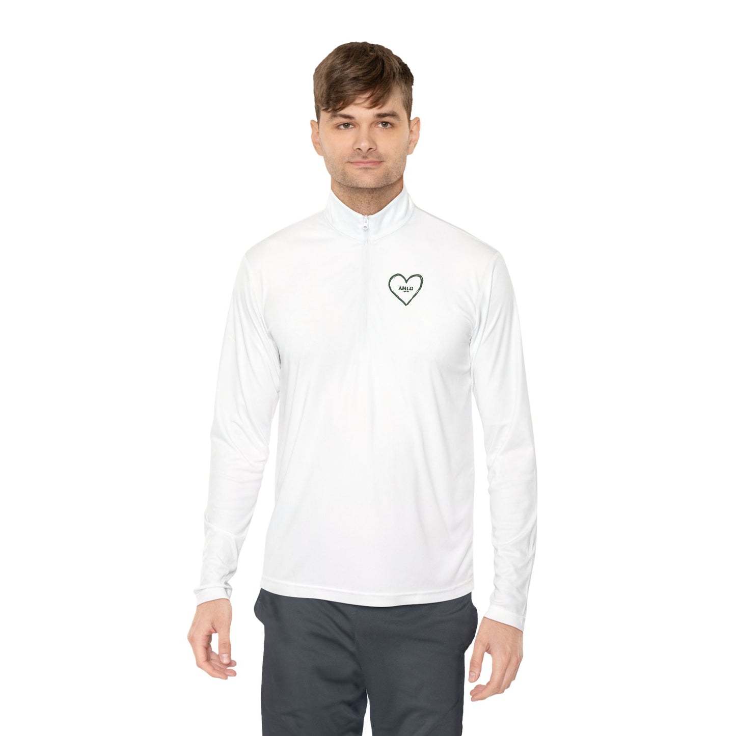 Faith over Fear đź’šUnisex Quarter-Zip Pullover