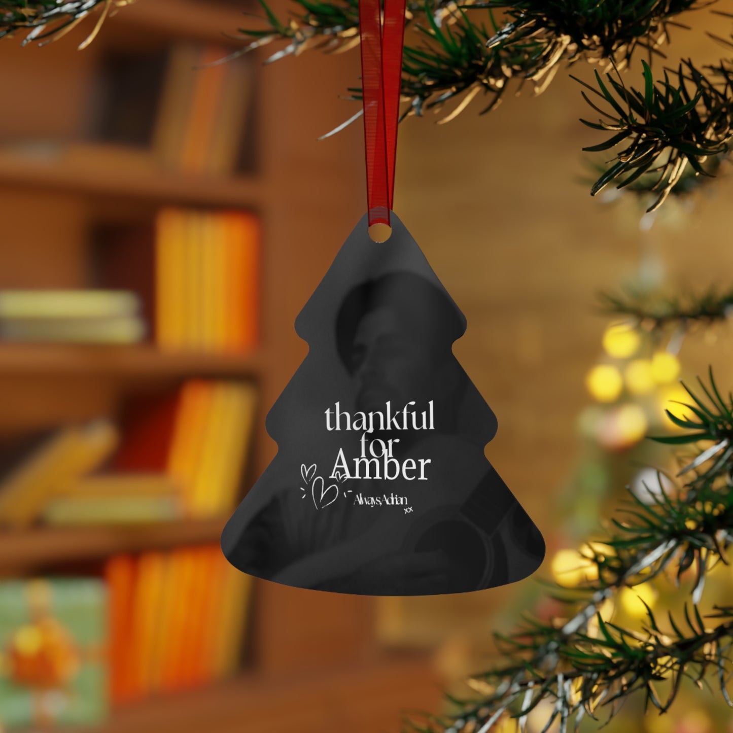 AMBER ❄️🖤 Metal Ornaments