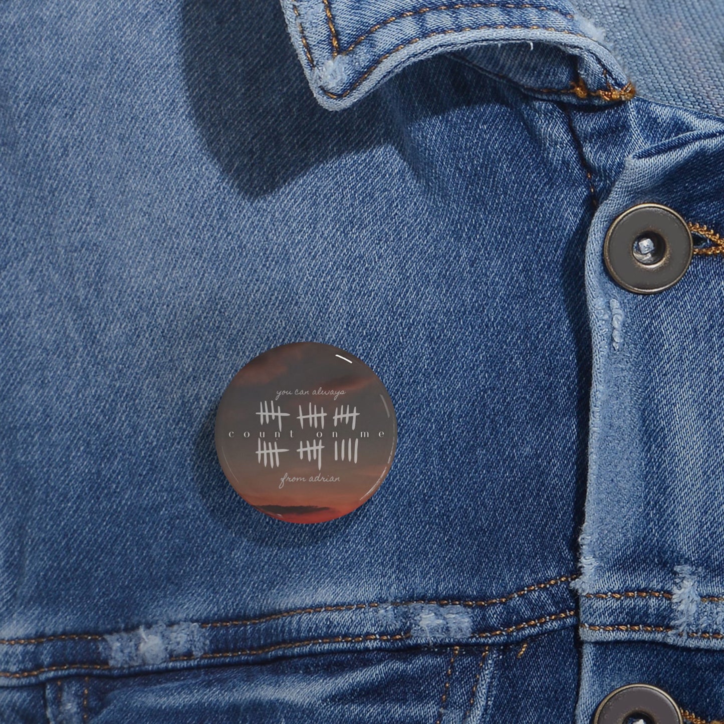 SPECIAL EDITION. “COUNT ON ME” FAN PIN 🖤