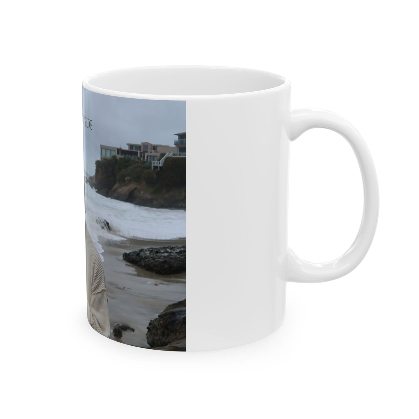 "from the outside" Mug