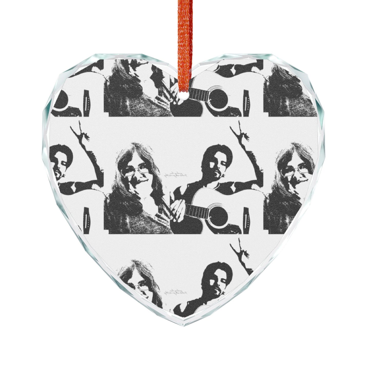 ADRIAN X LAURA 🖤 Crystal Glass Ornament