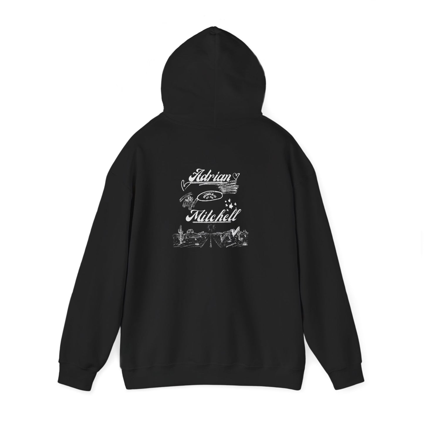 Adrian Mitchell Records & Co (HOODIE)