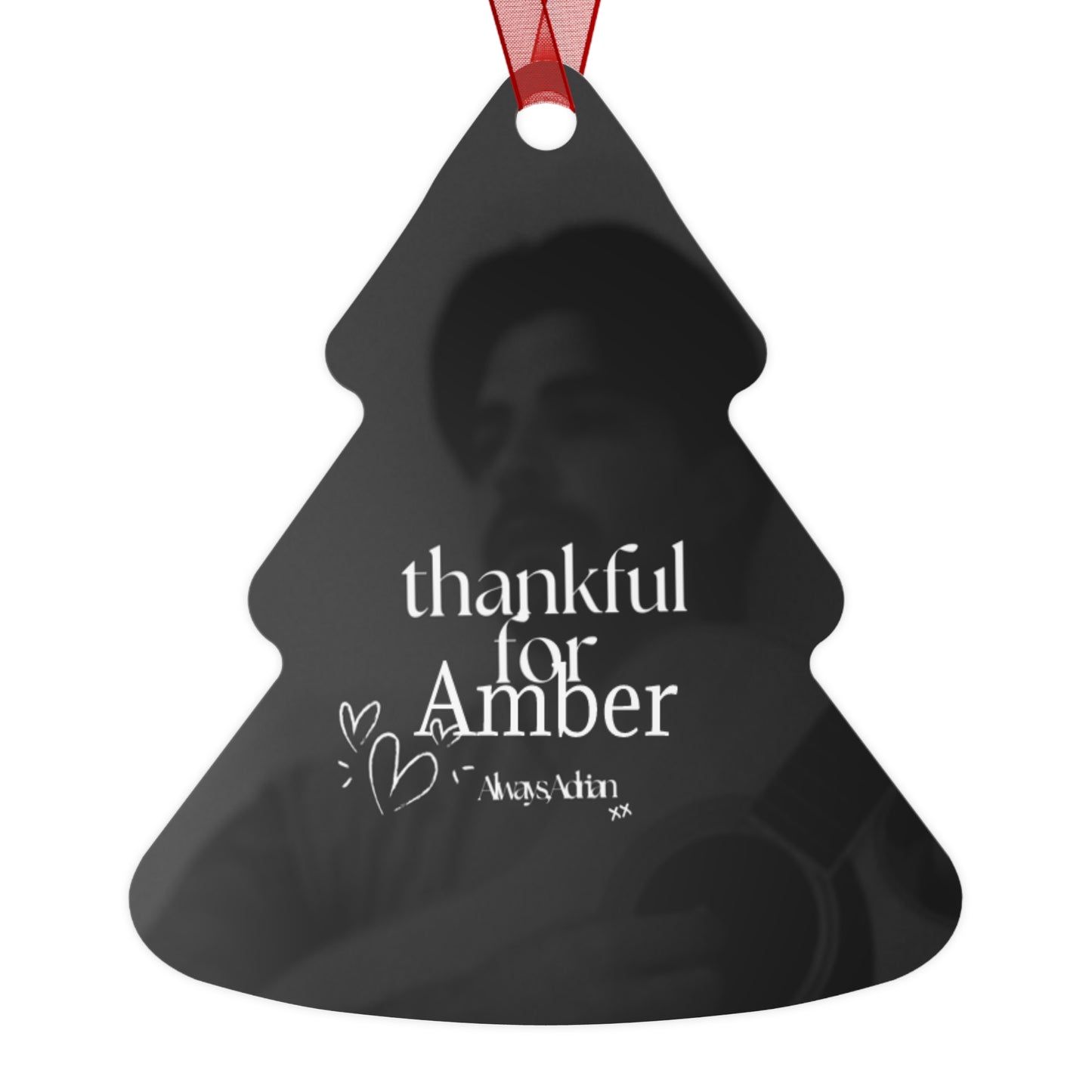 AMBER ❄️🖤 Metal Ornaments