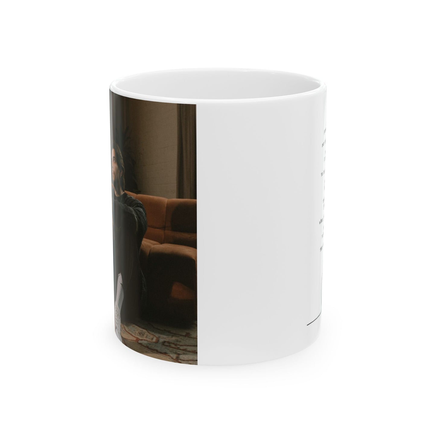 you deserve mug