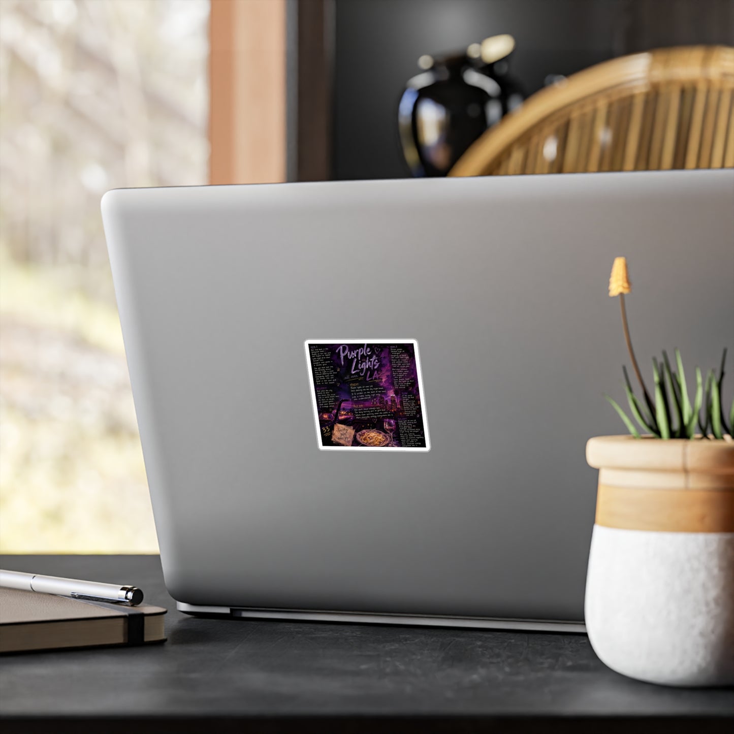 Purple Lights LA - Kiss-Cut Vinyl Decals