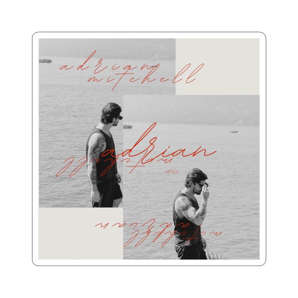 A.M signed Stickers (30 available) 🖤