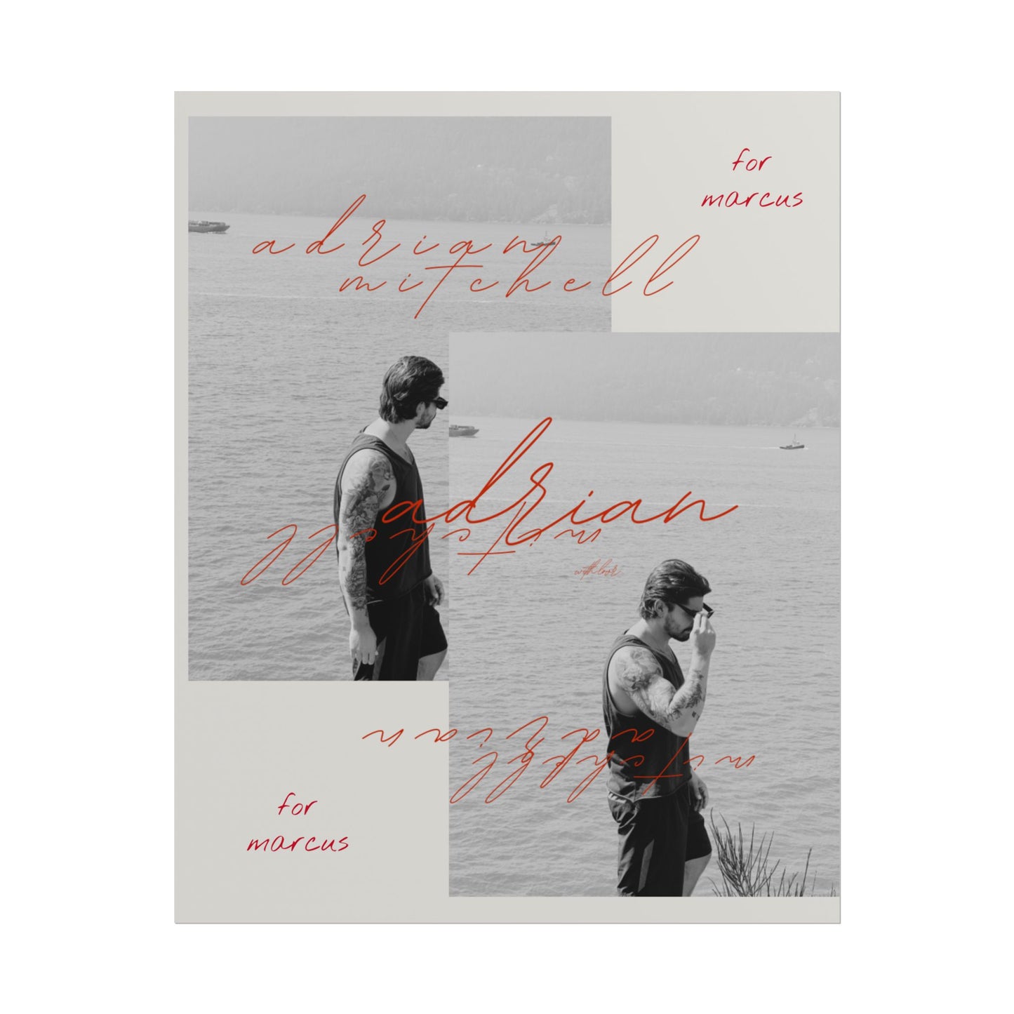 for marcus limited ed. adrian poster 🖤