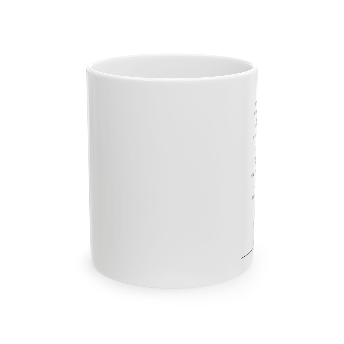 "You Deserve" Song Lyric Mug