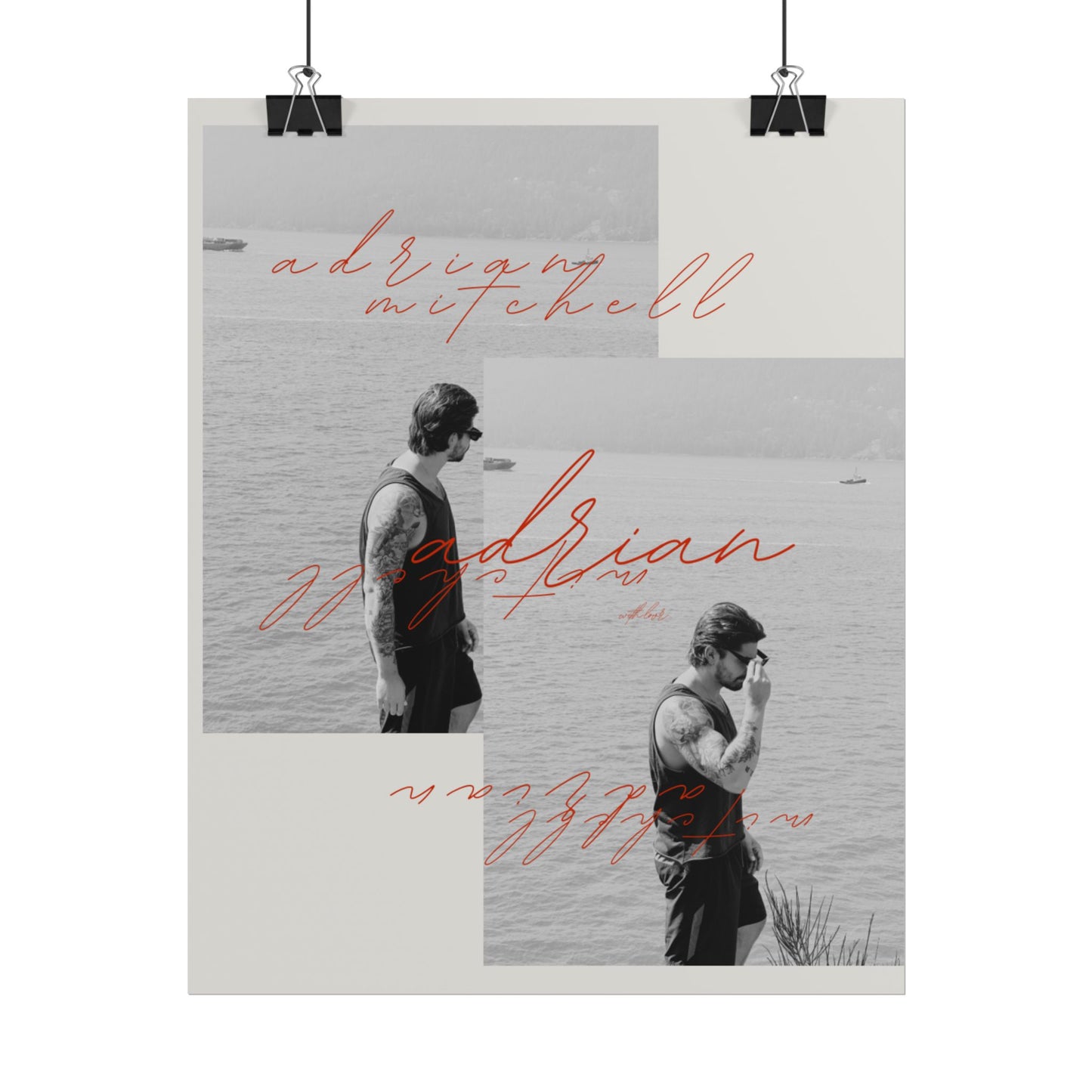 limited ed. adrian poster 🖤