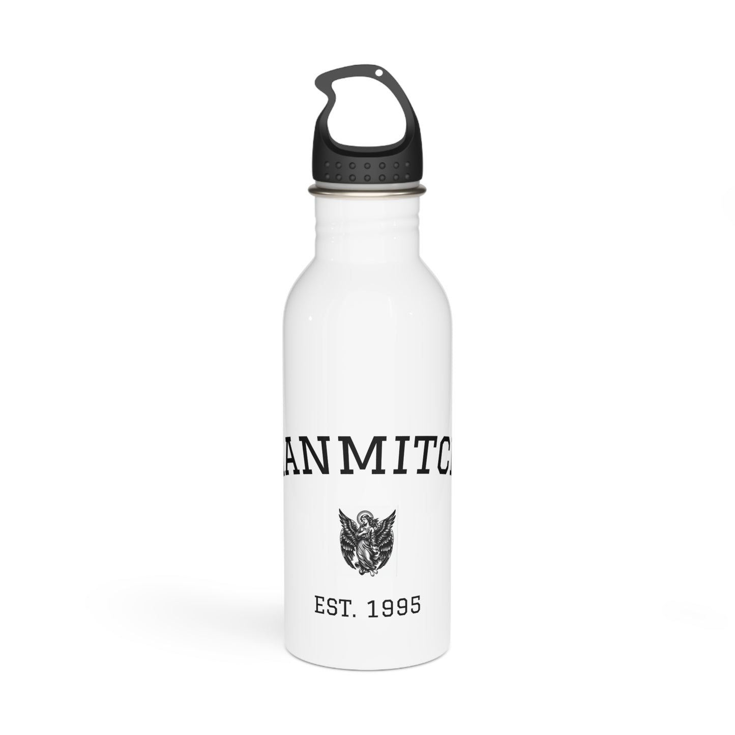 AM. MUSIC. Stainless Steel Water Bottle