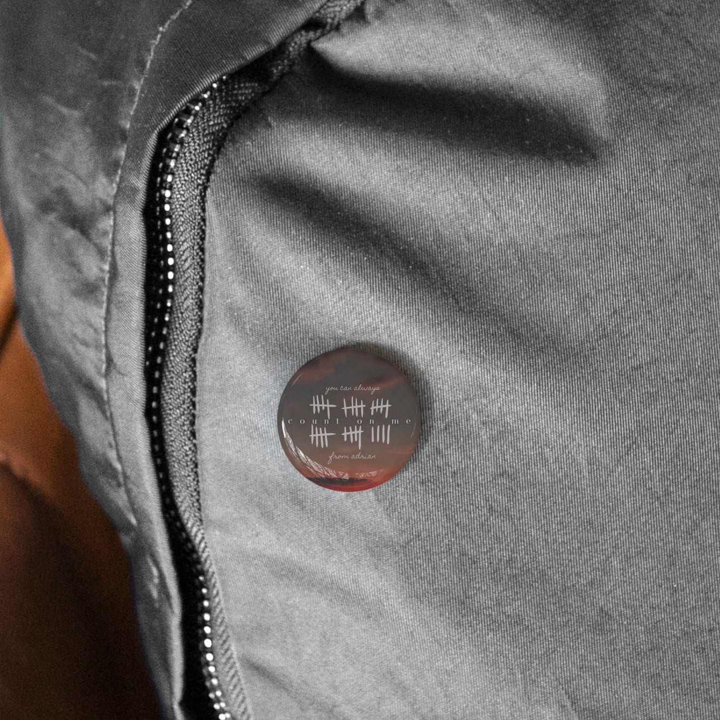 SPECIAL EDITION. “COUNT ON ME” FAN PIN 🖤