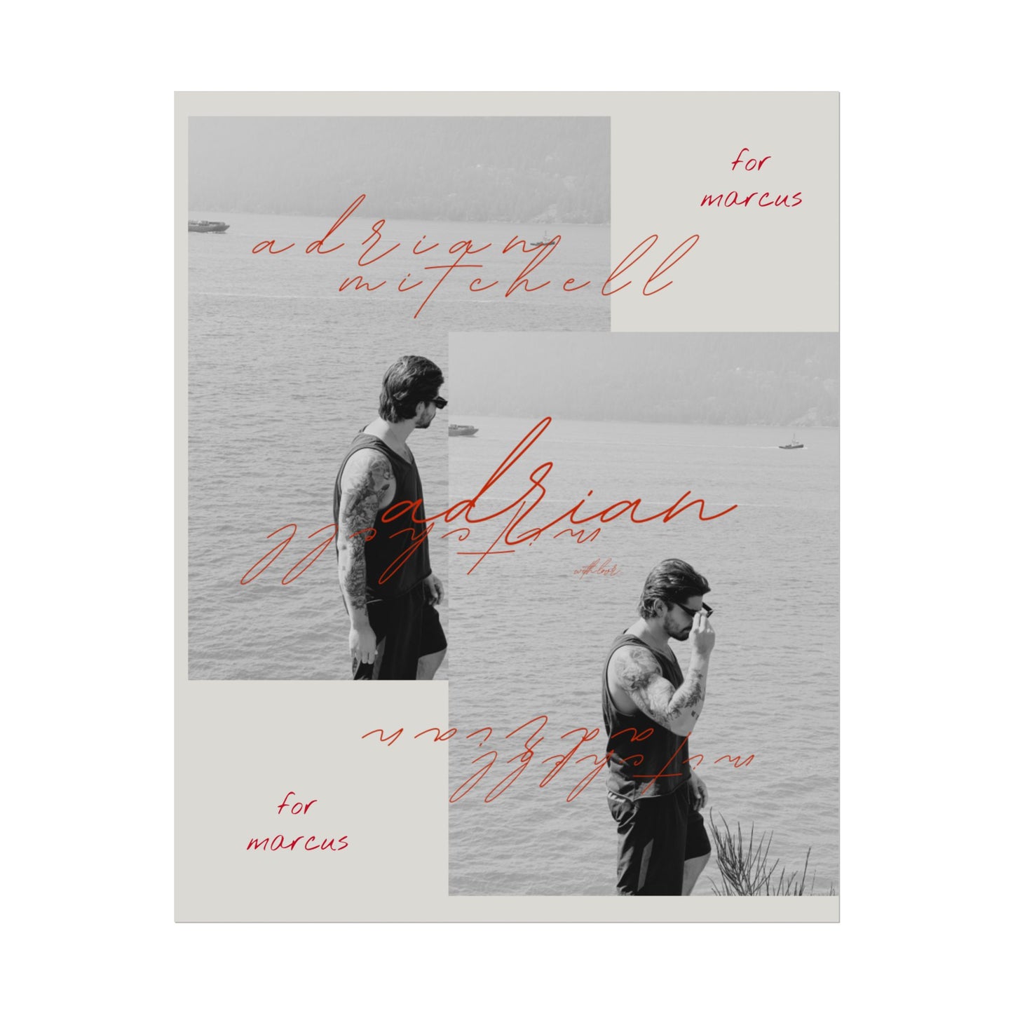 for marcus limited ed. adrian poster 🖤