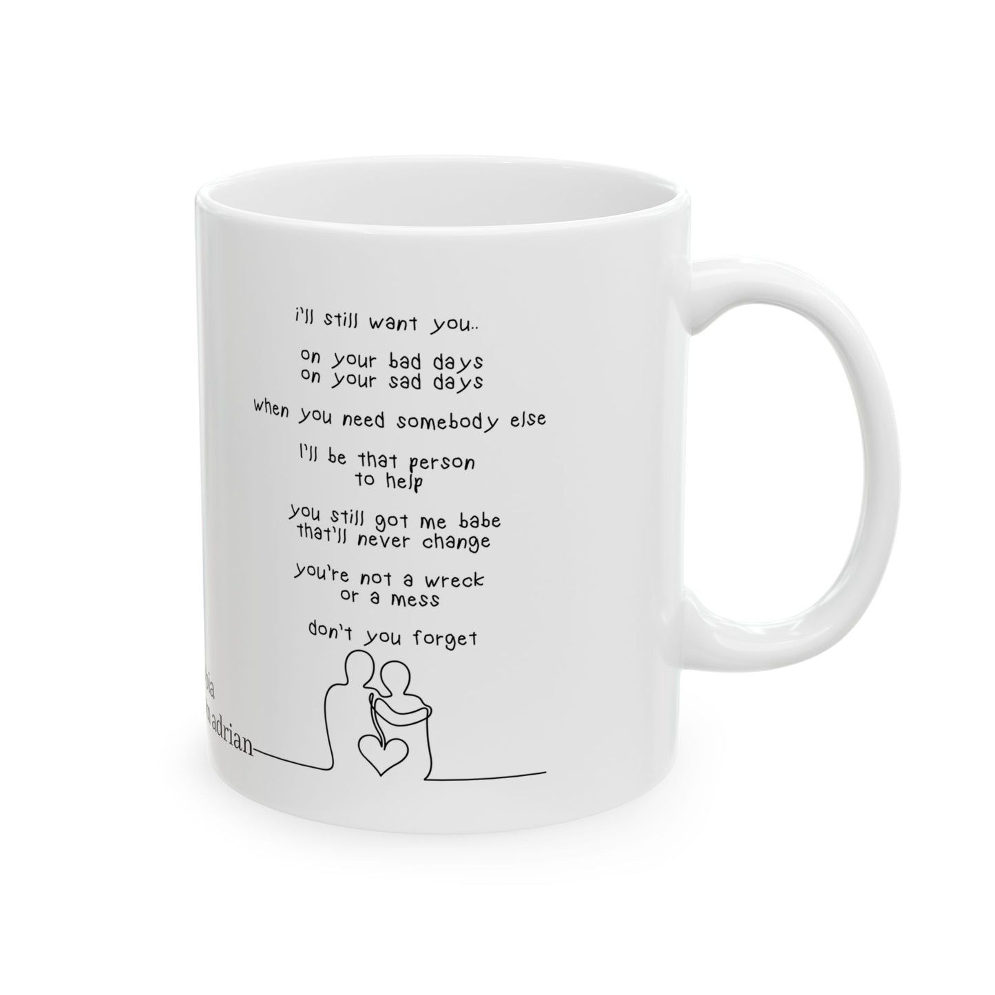 to: bia… i’ll still want you mug