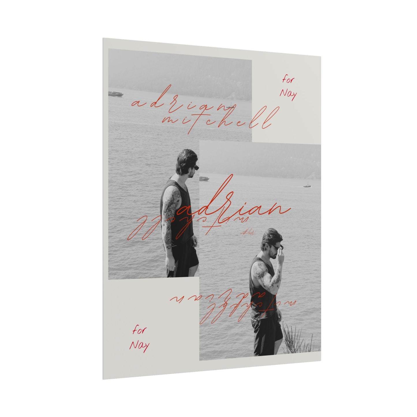 for Nay limited ed. adrian poster 🖤