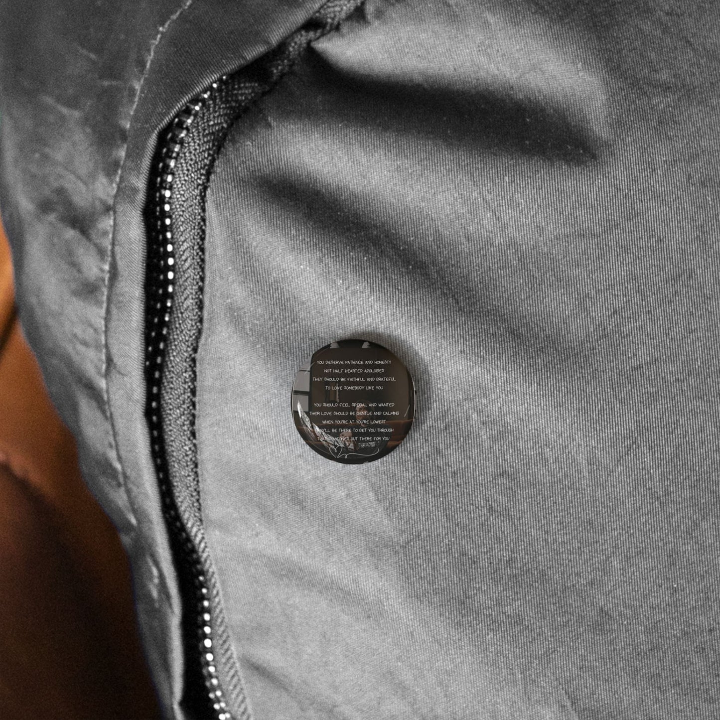 you deserve pin