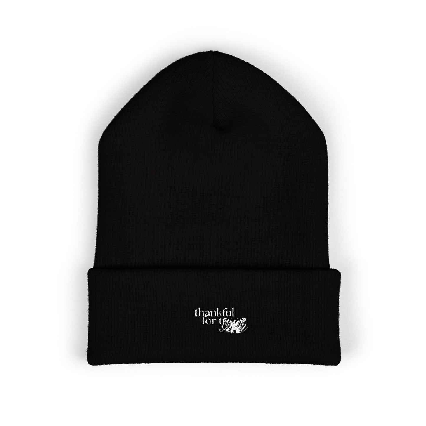 THANKFUL SAH 🖤 Classic Cuffed Beanie (Embroidery)