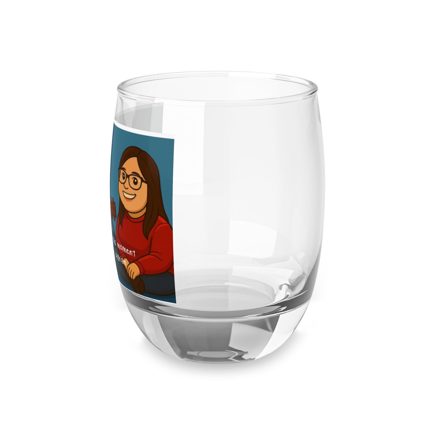 Cate 🖤 drinking glass