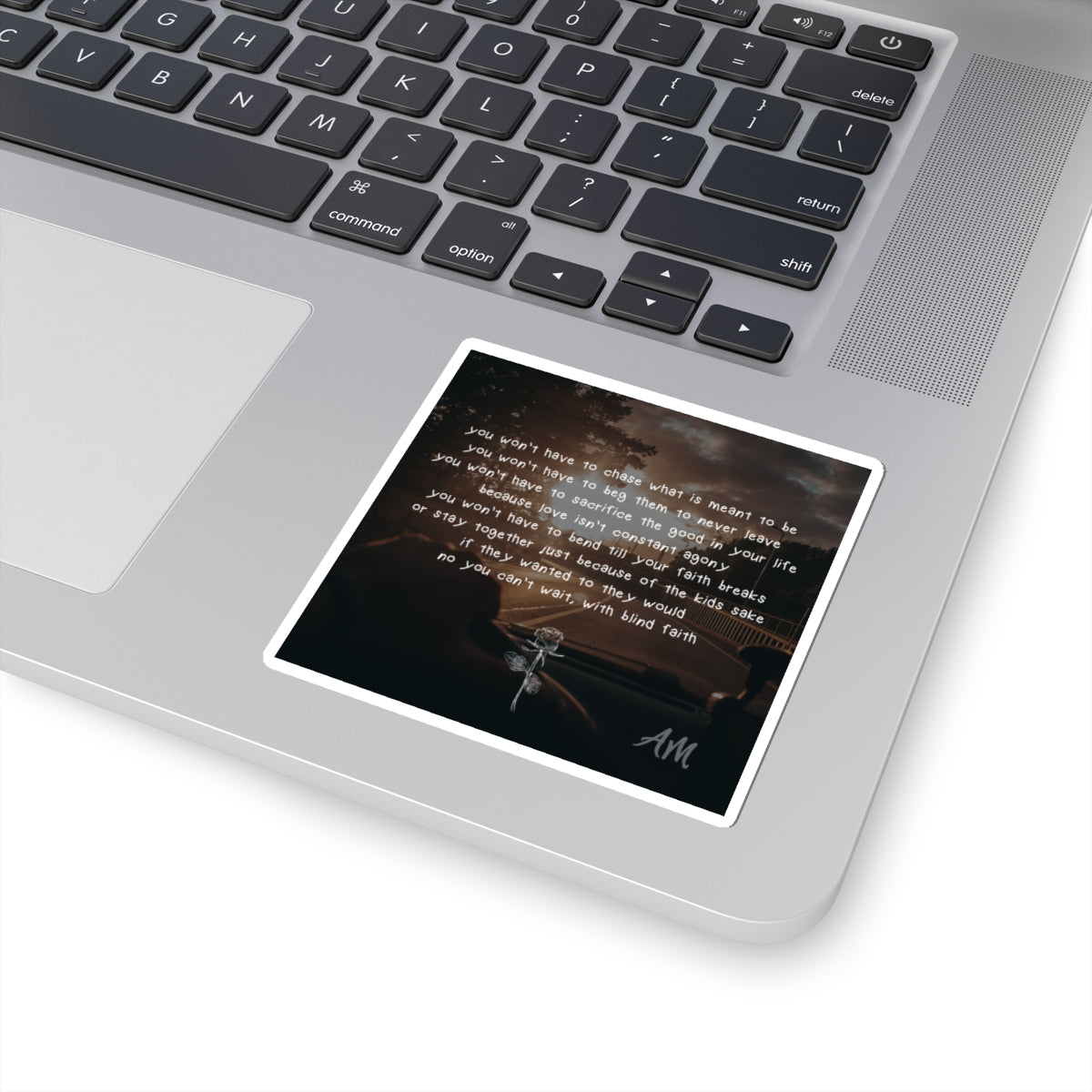 "IF THEY WANTED TO" LYRIC & ARTWORK (STICKER)