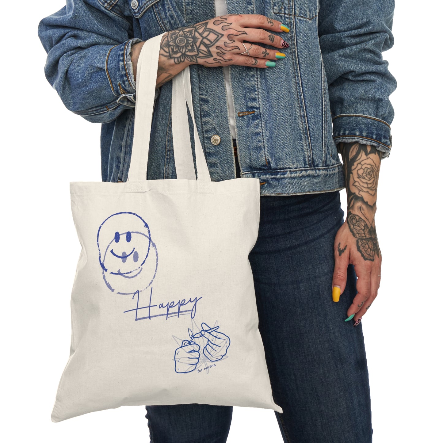 NORMA HAPPY TOTE 💙😊💨