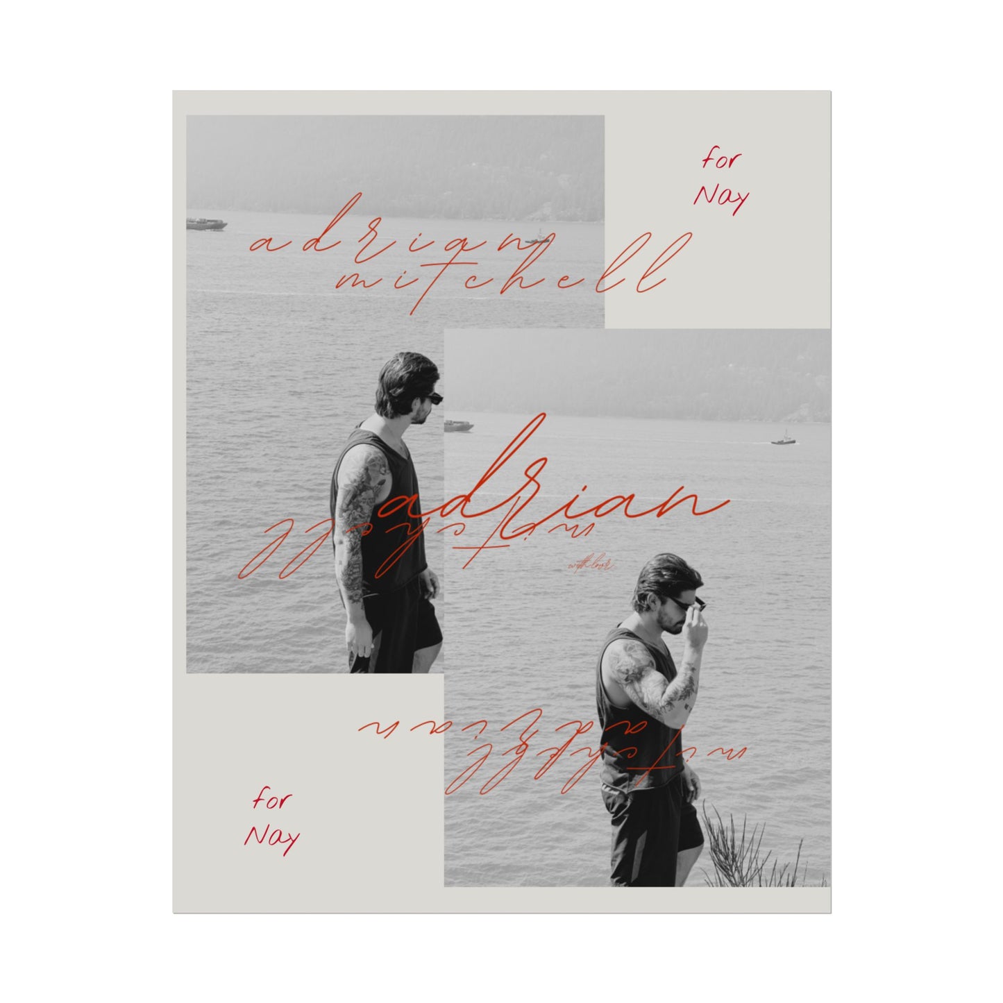 for Nay limited ed. adrian poster 🖤