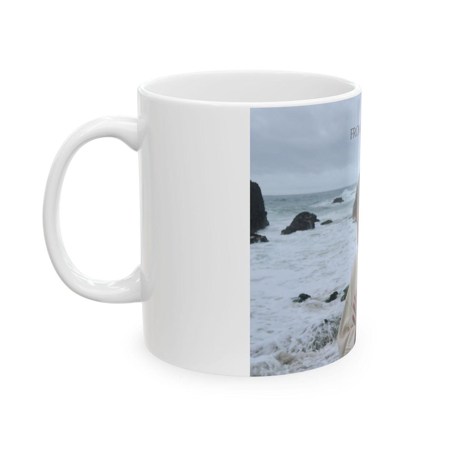 "from the outside" Mug