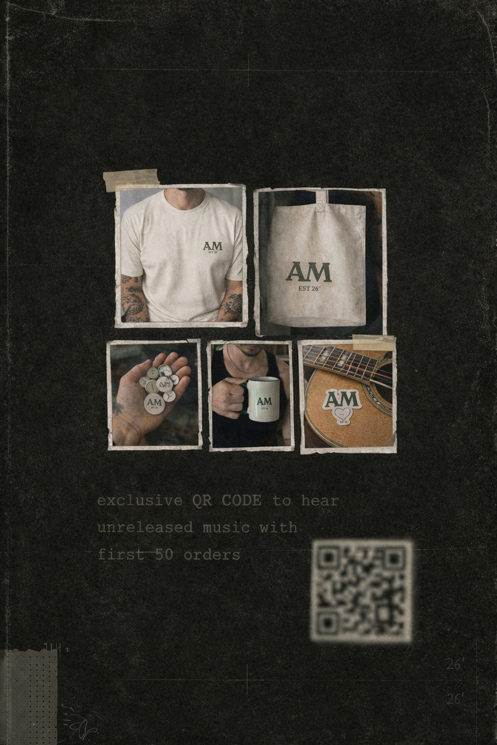 AM EST 26’ - merch collection *limited*