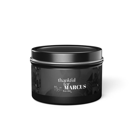 Thankful for M 🖤 Candle