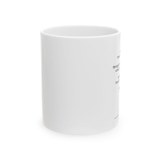 "I'll Be There" Song Lyric Mug