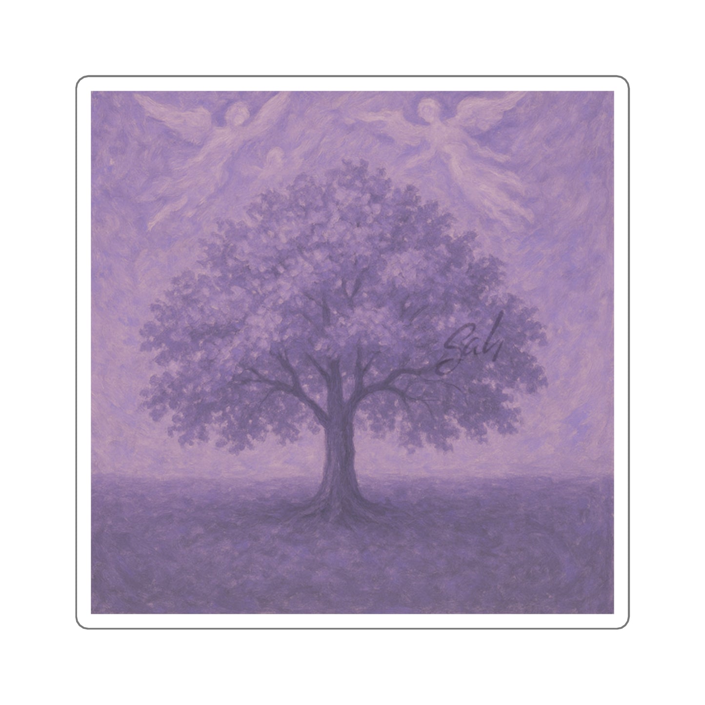 SAH PAINTING STICKER 💜
