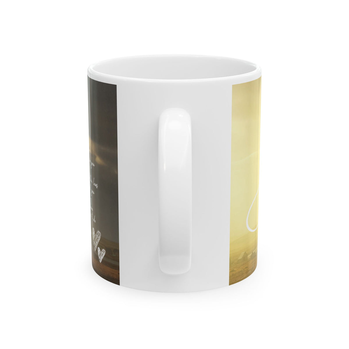 A 🖤 wedding mug