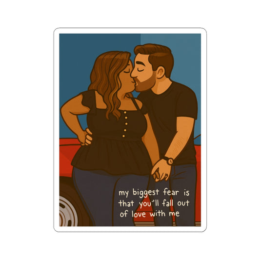 🖤 "MY BIGGEST FEAR" LYRIC & ARTWORK (STICKER)