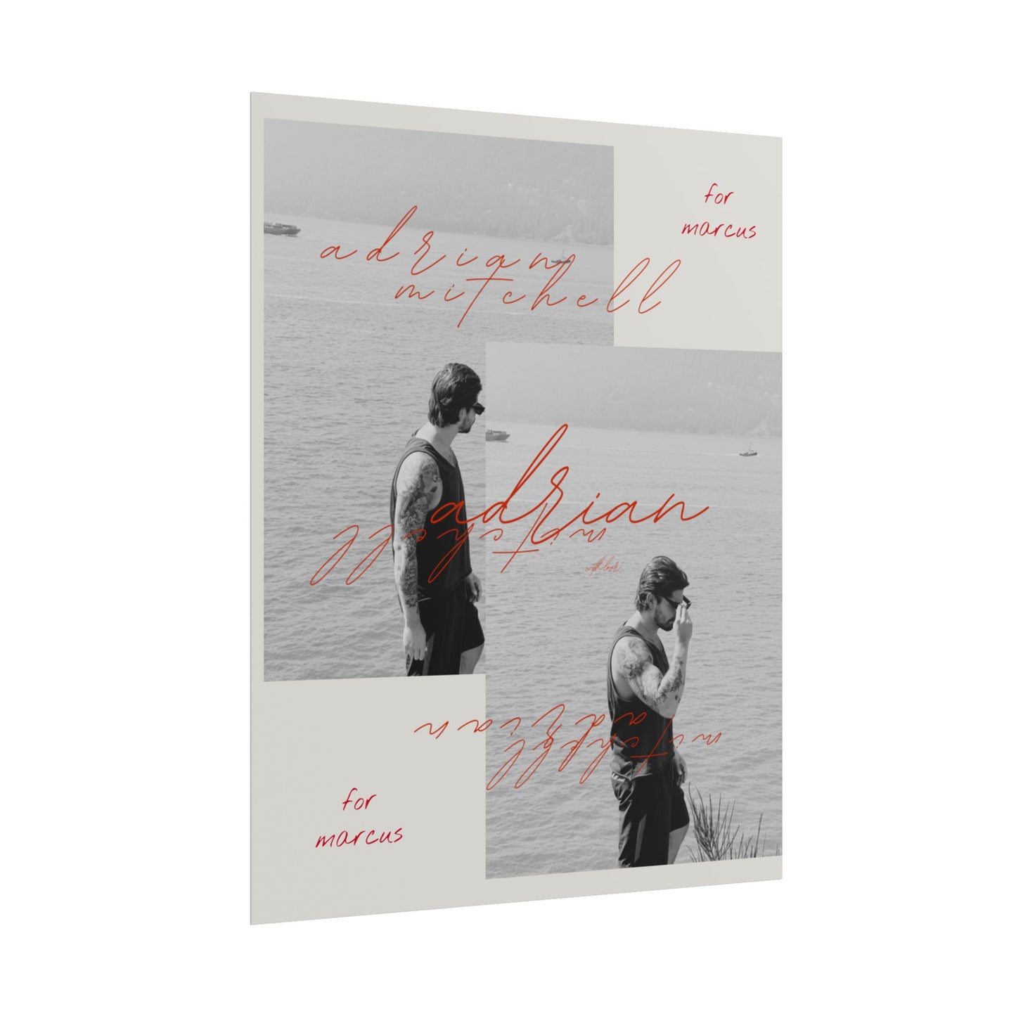 for marcus limited ed. adrian poster 🖤