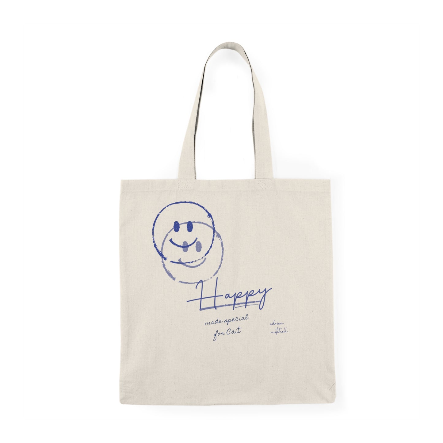 CAIT HAPPY TOTE 💙😊