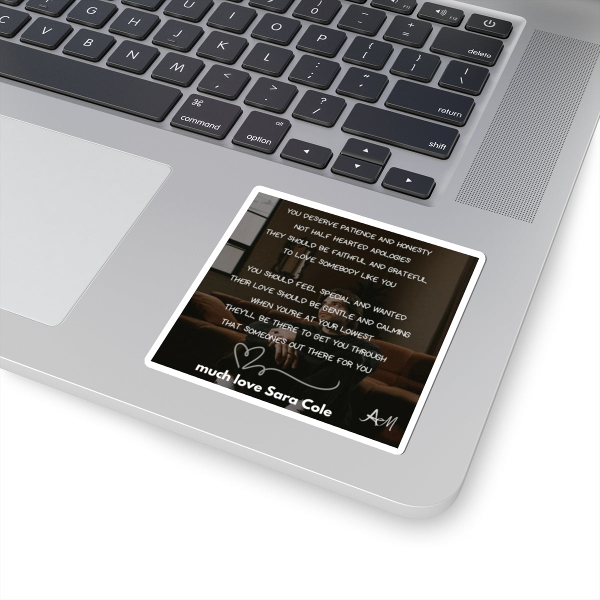 u deserve sticker.. Sara