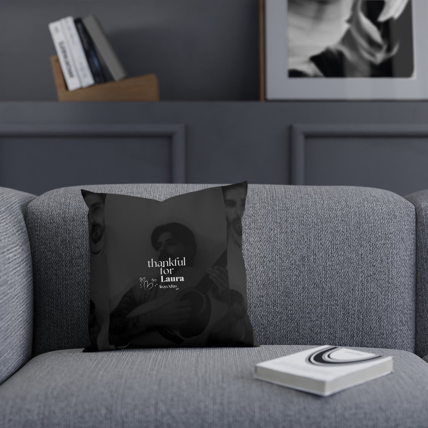 Thankful for Laura 🖤 Cushion