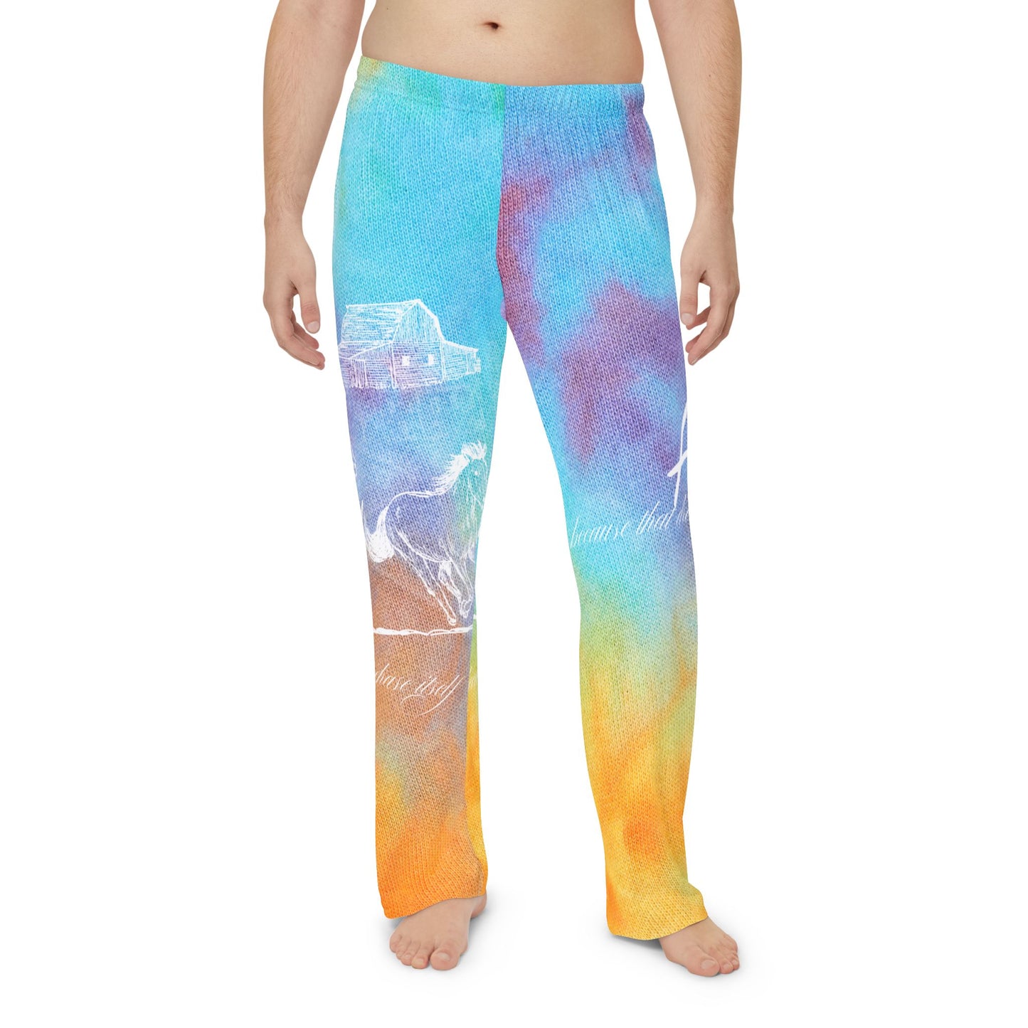 LAURA. 💜💙🧡 EXTRA SOFT Pajama Pants (AOP)