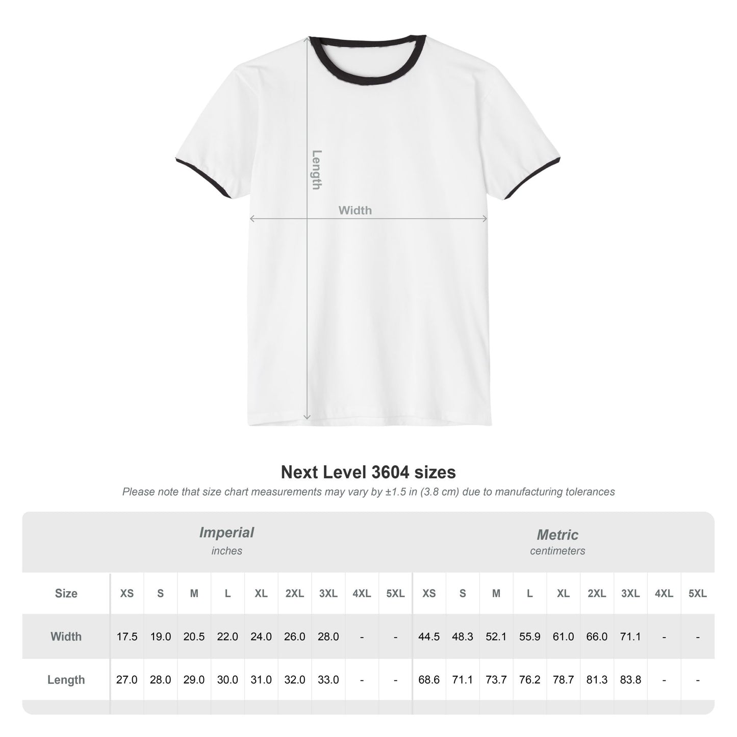 AM SUMMER / Unisex Cotton Ringer T-Shirt