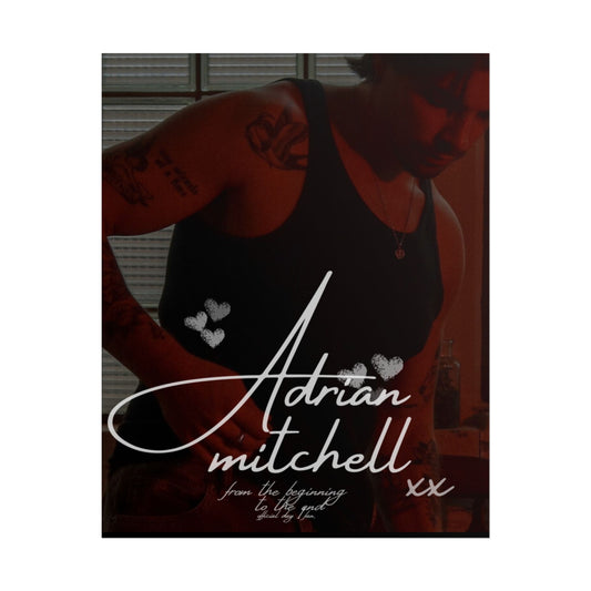 Adrian Mitchell Poster (1 DAY VERSION)
