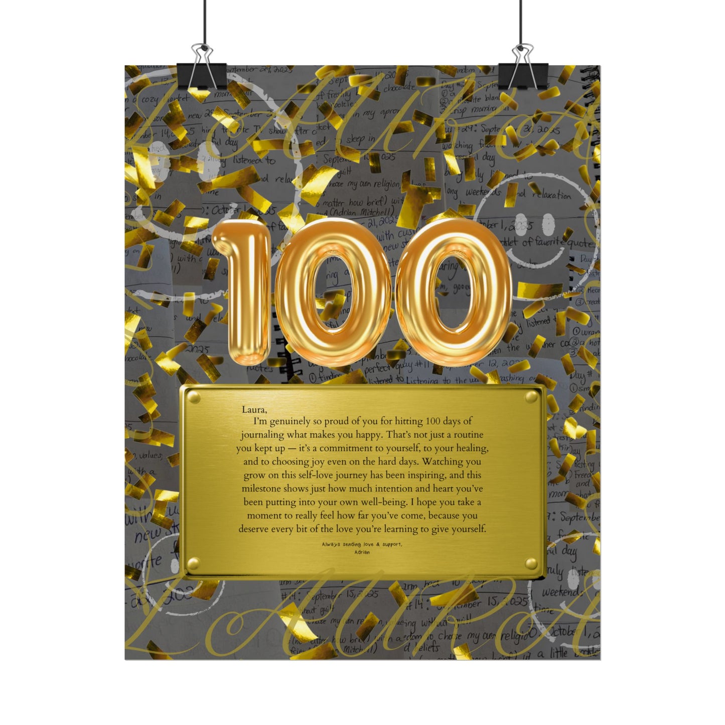 100 🎊 Posters