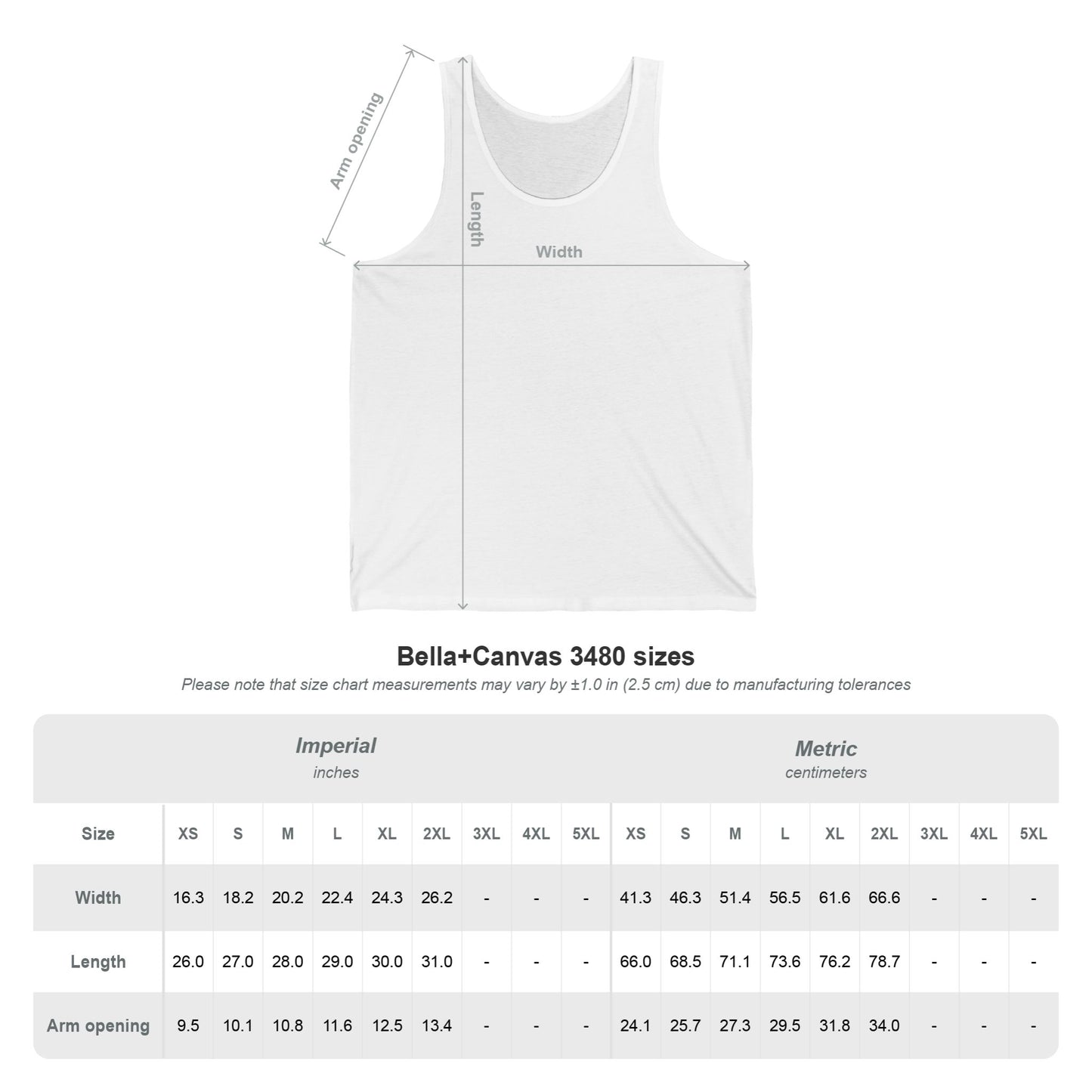 AM SUMMER 26 / Unisex Jersey Tank