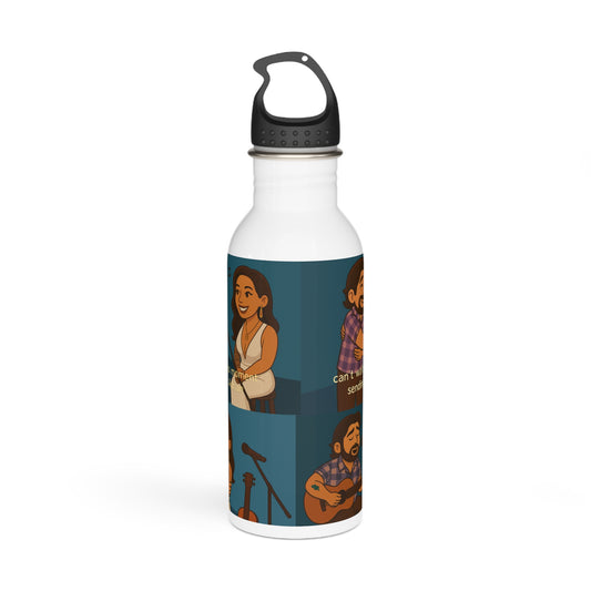 Amber 🖤 Stainless Steel Water Bottle