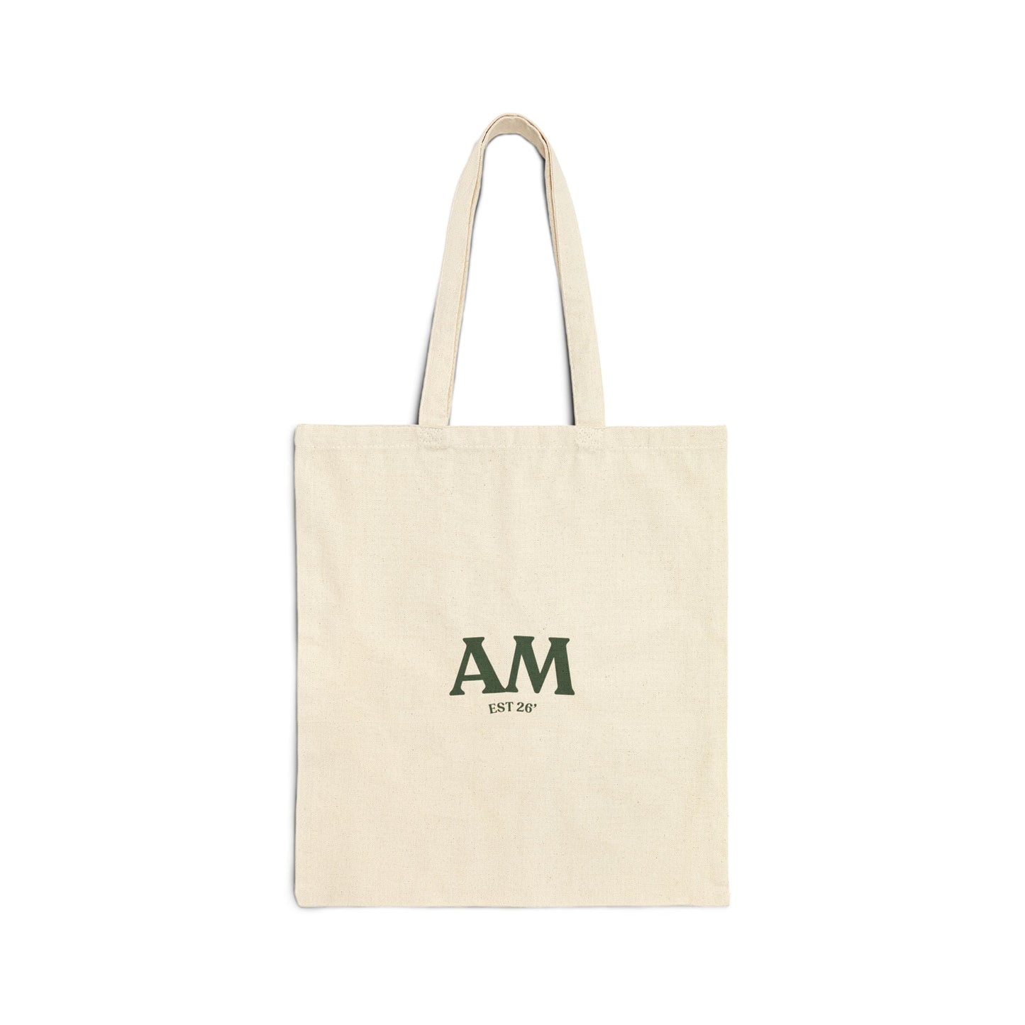AM EST 26’ - Cotton Canvas Tote Bag