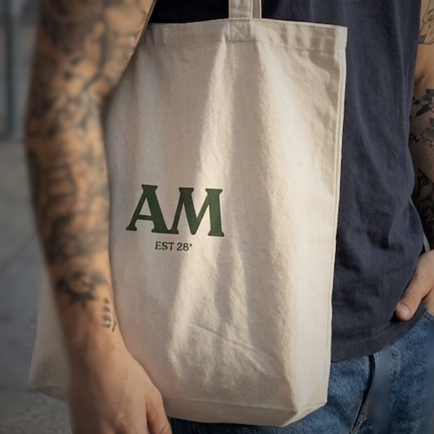 AM EST 26’ - Cotton Canvas Tote Bag